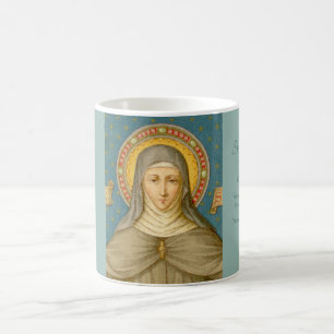 Saint Clare d'Assise (SAU 027) Café Mug 1