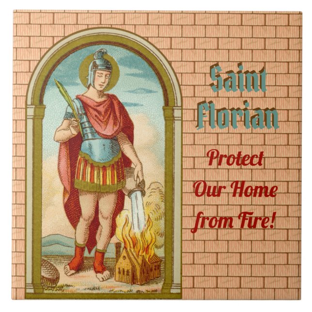 Saint Florian de Lorch (BK 32) Carreau 2 (Devant)