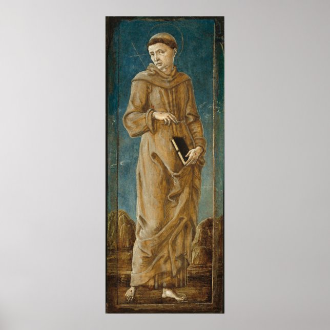 Saint Francis - Cosmè Tura Poster des Beaux-Arts (Devant)