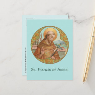 Saint François d'Assise (BK 002) Carte postale