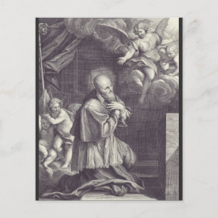 Saint François de Sales Art en noir et blanc