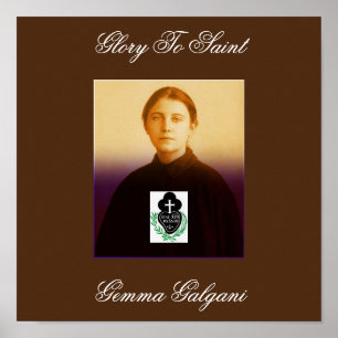 SAINT GEMMA POSTER