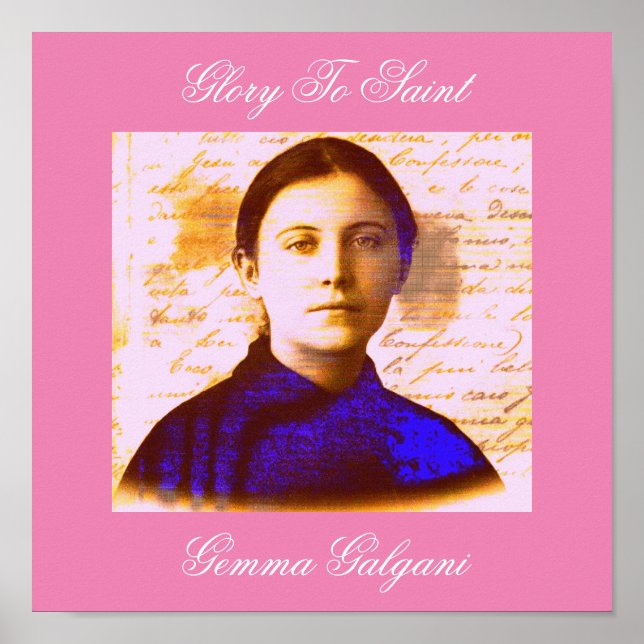 SAINT GEMMA POSTER (Devant)