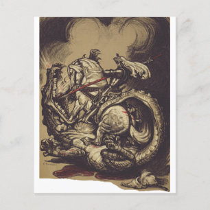Saint George assassiner le dragon