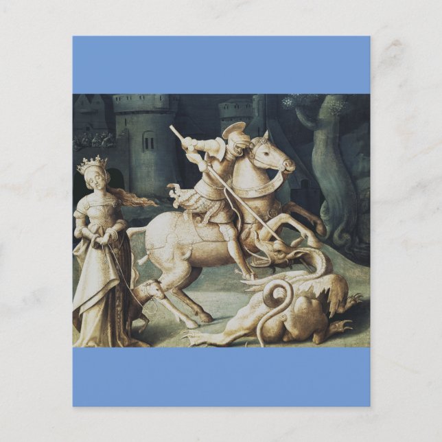Saint George et le Dragon Grand Martyr (Devant)