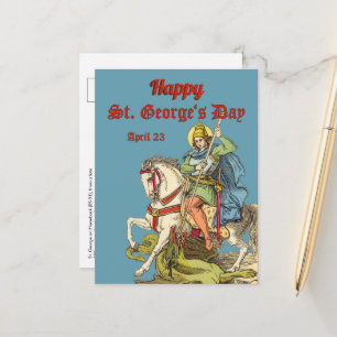 Saint Georges à cheval (BS 01) Carte postale