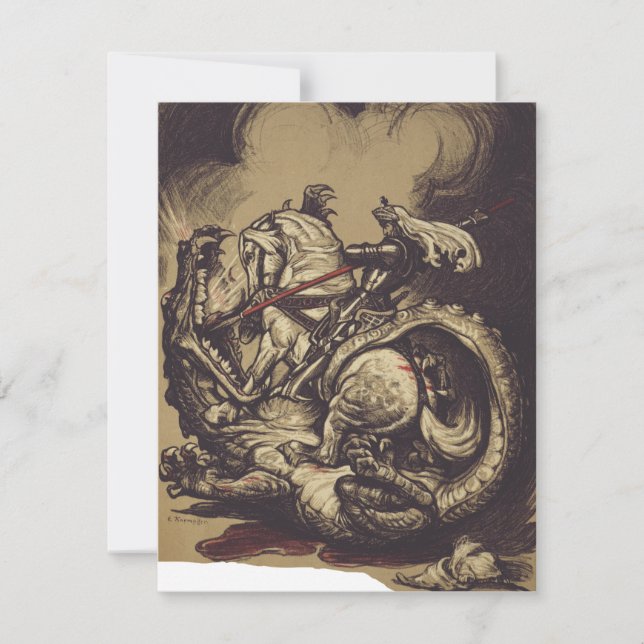 Saint Georges et le Dragon Grand Martyr (Devant)