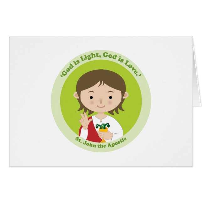 Saint Jean l'Apôtre (Devant horizontal)