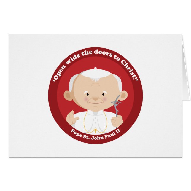 Saint Jean-Paul II (Devant horizontal)