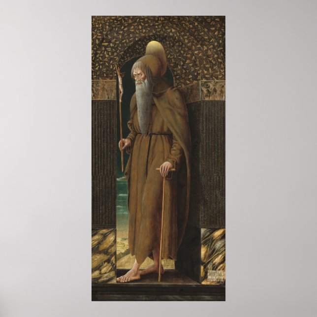 Saint Jérôme - Francesco Benaglio Poster d'Art (Devant)