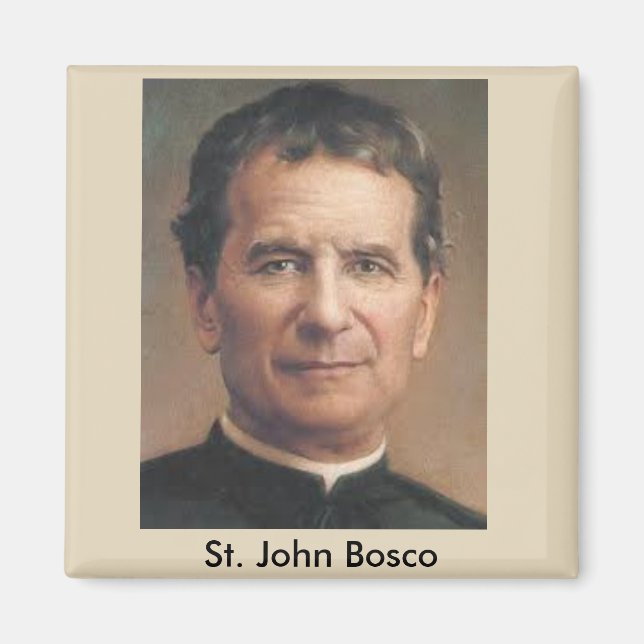 Saint John Bosco Portrait Magnet (Devant)