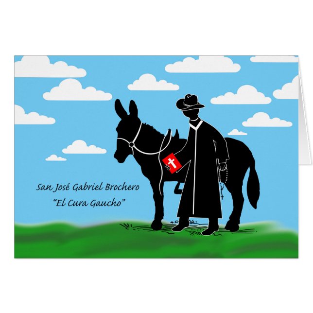 Saint Jose Gabriel Brochero, El Cura Gaucho (Devant horizontal)