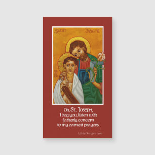 Saint Joseph et Jésus-enfant  Magazine de prière