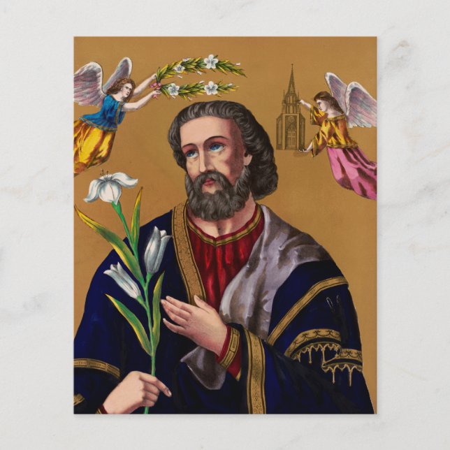 Saint Joseph Guardian de la Sainte Famille (Devant)