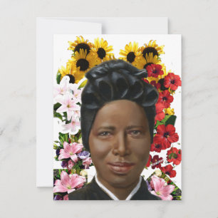 Saint Josephine Bakhita Carte de remerciements pla