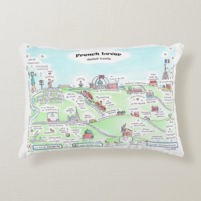 Saint-Louis, Coussin de l'Amour français (Devant)