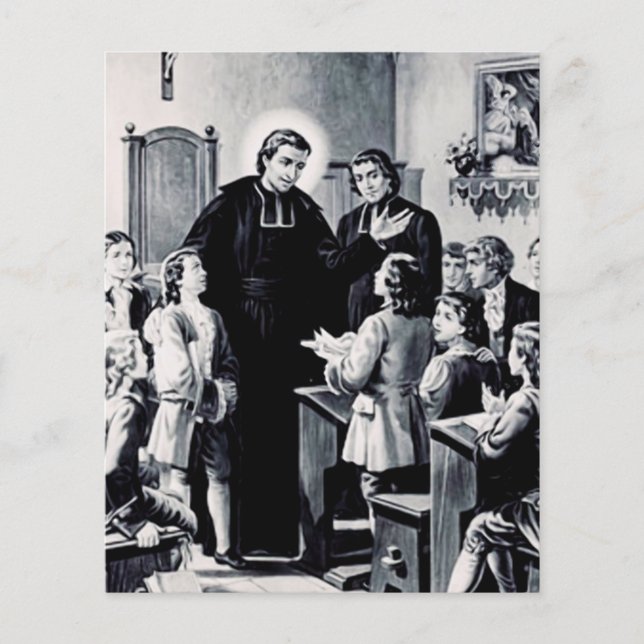 Saint Louis de Montfort prêtre français (Devant)