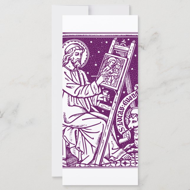 Saint Luc l'Apôtre et Évangéliste Art (Devant)