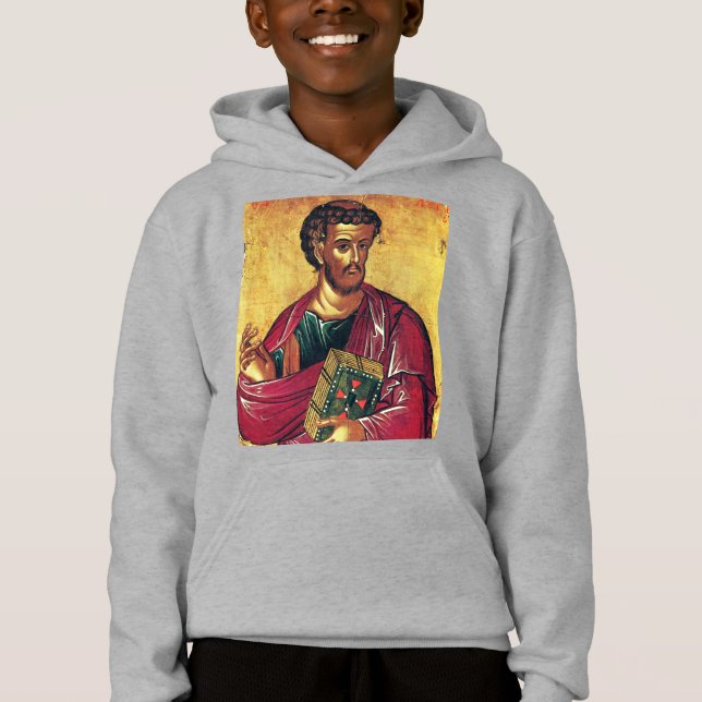 Saint Luc l'icône évangéliste orthodoxe (Devant)