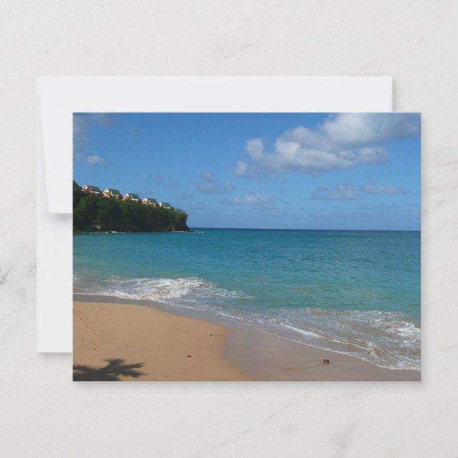 Saint Lucia Beach Paysage tropical (Devant)