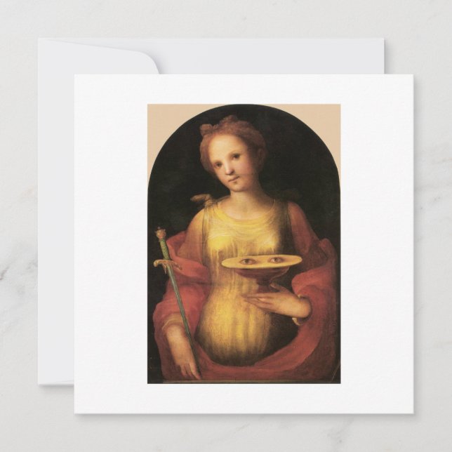 Saint Lucy par Domenico Beccafumi, 1521 (Devant)