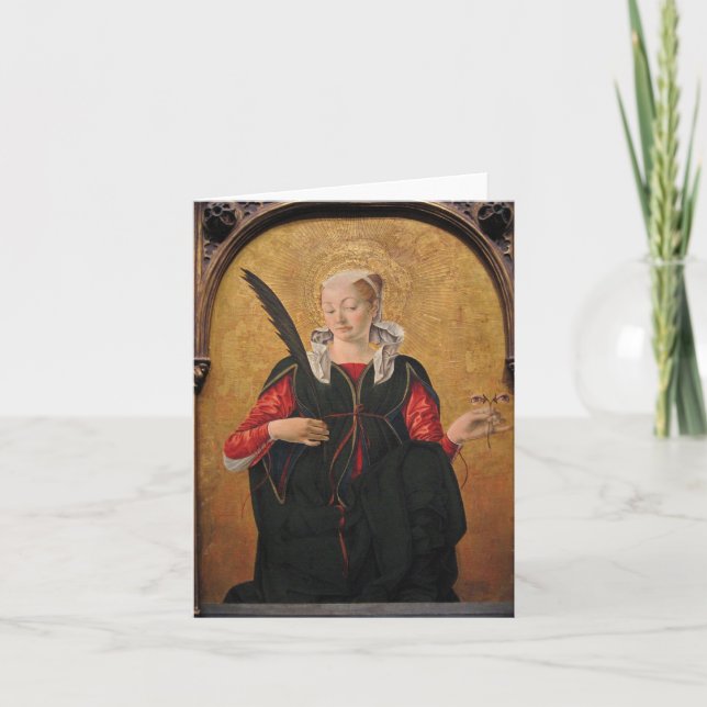 Saint Lucy par Francesco del Cossa (Devant)