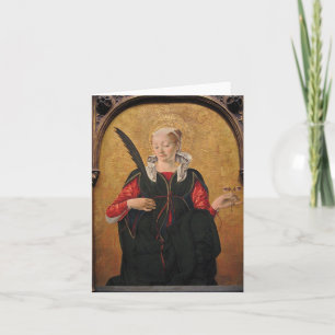 Saint Lucy par Francesco del Cossa