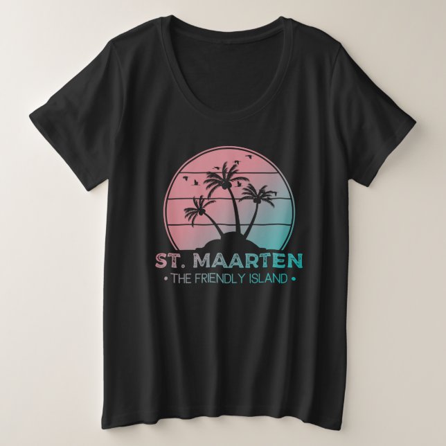 Saint-Martin | Sint Martin Retro Gradient (Design devant)