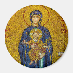 Saint Mary Byzantine Theotokos Magnet Hagia Sophia