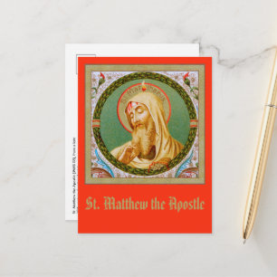 Saint Matthieu l'apôtre (JMAS 08) Carte postale