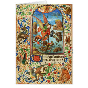 SAINT-MICHEL ARCHANGE ET DRAGON Prière flamande