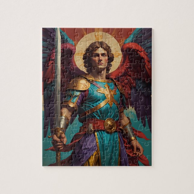 Saint Michel Archange Puzzle Catholique (Vertical)