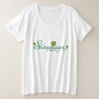 Saint Patrick Day Shenanigans Shamrock irlandais