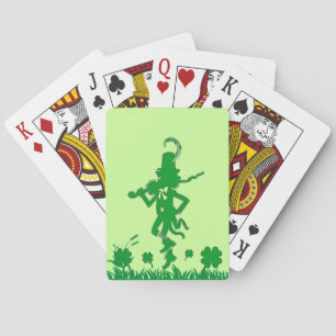 Saint Patrick’s Day Leprechaun Jeu de cartes