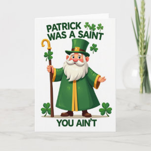 Saint Patrick t'es pas une carte