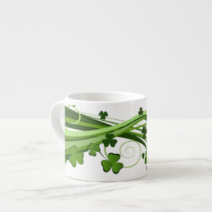 Saint Patrick's Clover Espresso Mug