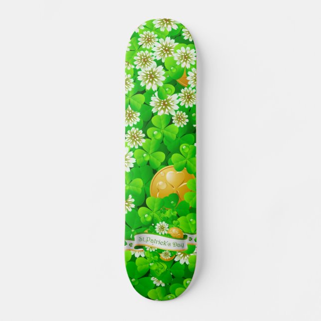 Saint Patrick's Day 20/21A Skateboard (Recto)