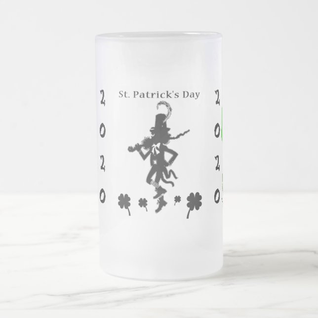 Saint Patrick's Day Bier Mug Modèle (Centre)