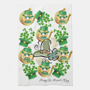 Saint Patrick's Day Cuisine Serviette Leprechaun
