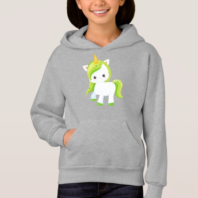 Saint Patrick's Day, Cute Unicorn, Magical Unicorn (Devant)