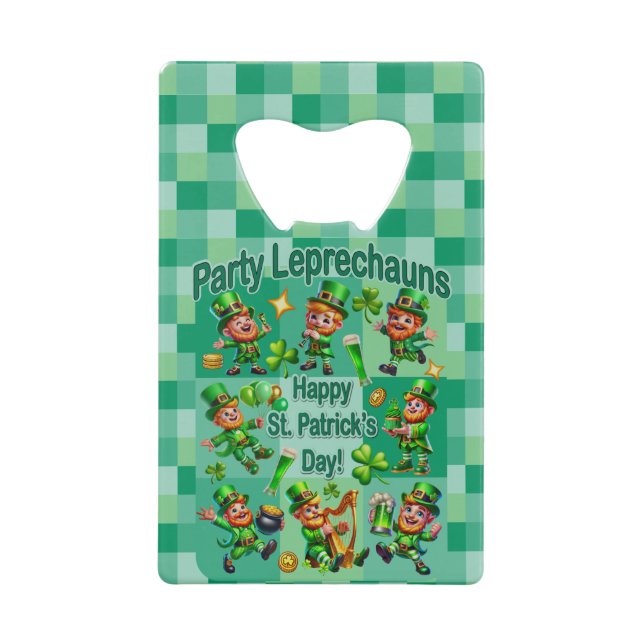 Saint Patrick's Day Fun Adorable "Party Leprechaun (Devant)
