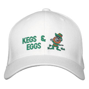 Saint Patricks Day Kegs & Eggs Casquette