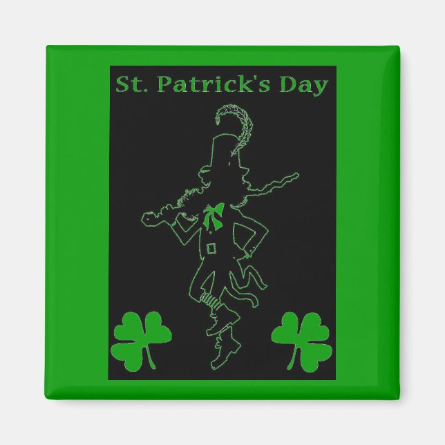 Saint Patrick's Day Magnet (Devant)