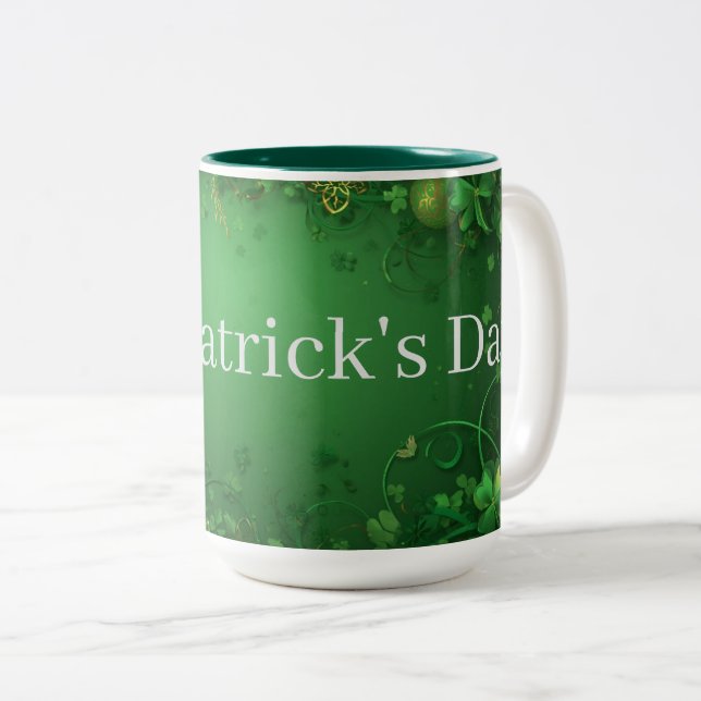 Saint Patrick's Day mug (Devant droit)
