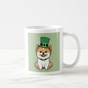 Saint Patrick's Day Pomeranian Mug