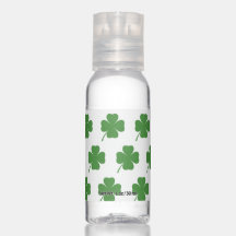 Saint Patrick's Day Sanitizer à la main