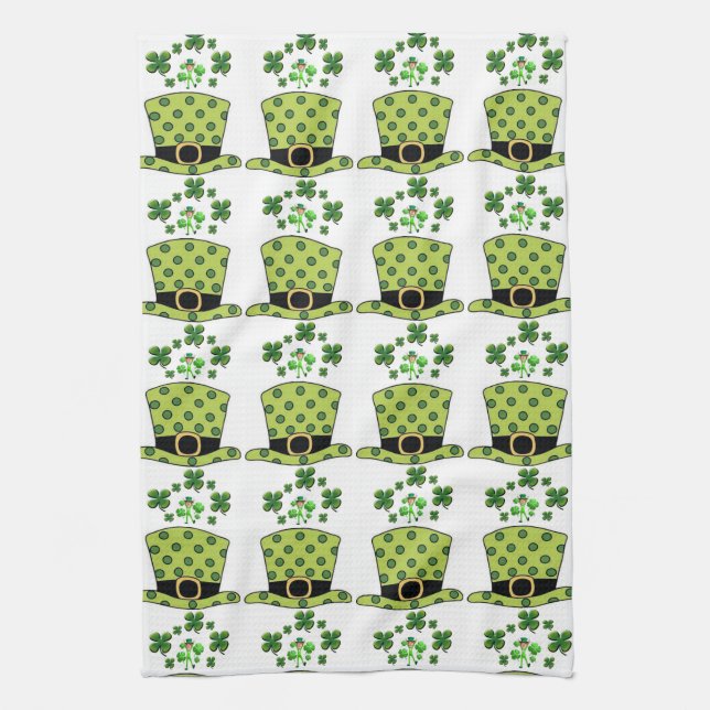Saint Patrick's Day Serviette à main (Vertical)