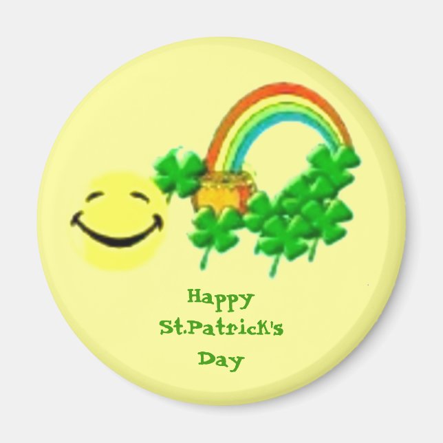 Saint Patrick's Lucky Magnet (Devant)