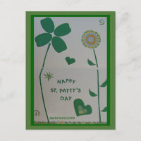 Saint-Patty's Day | Carte postale Blue Beach Song™