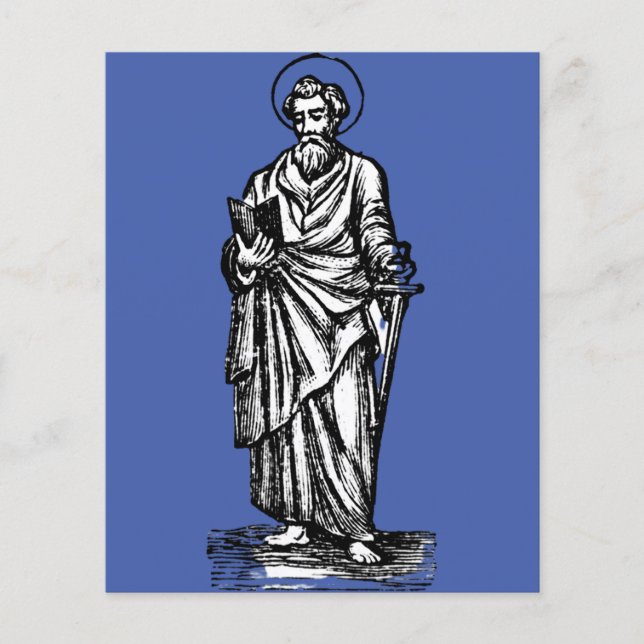 Saint Paul l'apôtre avec l'épée Art sacré (Devant)